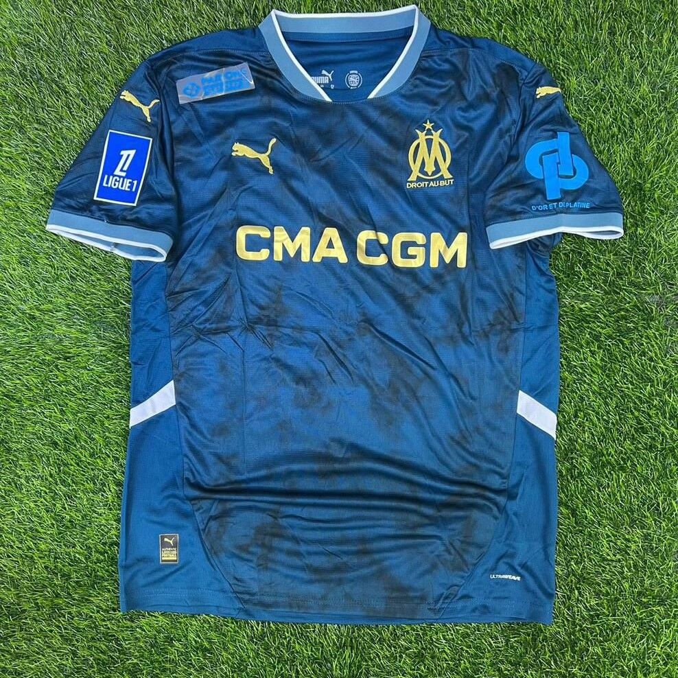 Product image thumbnail: Marseille home and away jersey