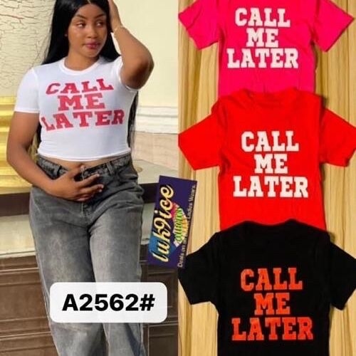 Product image thumbnail: Crop top