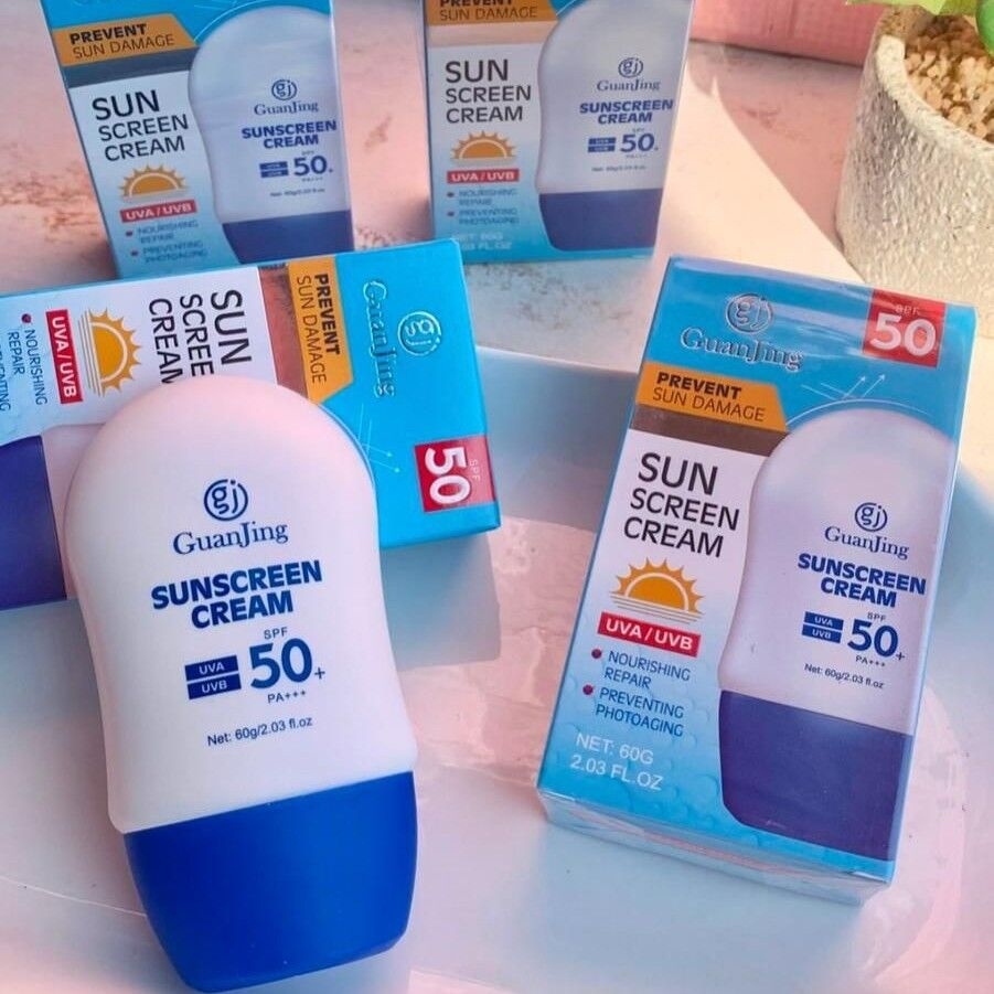 Product image thumbnail: GUANJING sunscreen