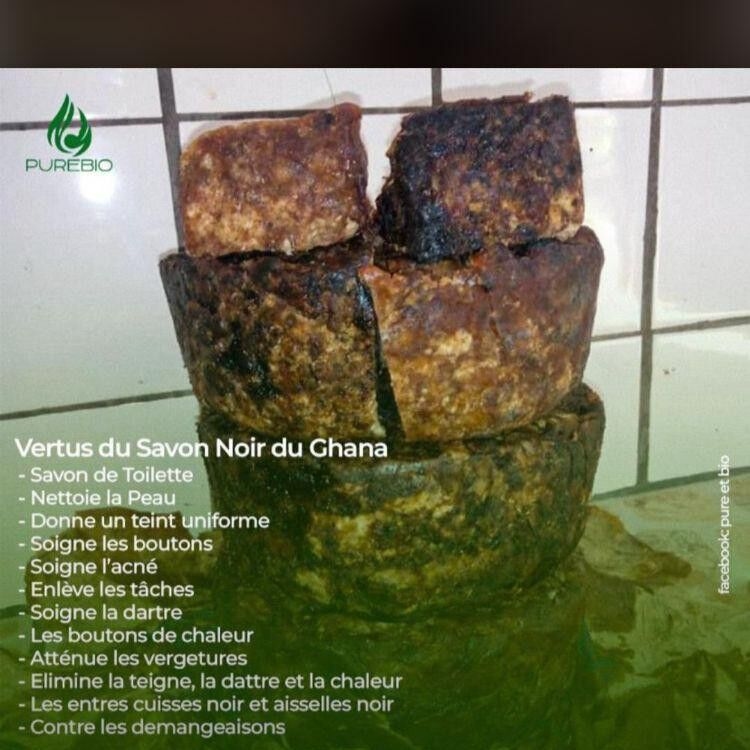 Product image thumbnail: pure black soap