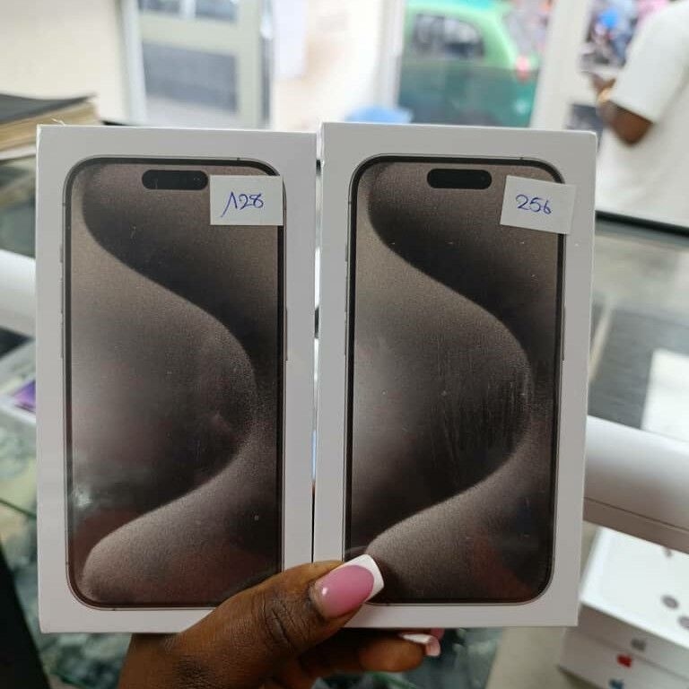 Product image thumbnail: IPHONE 15 pRO 128G USA