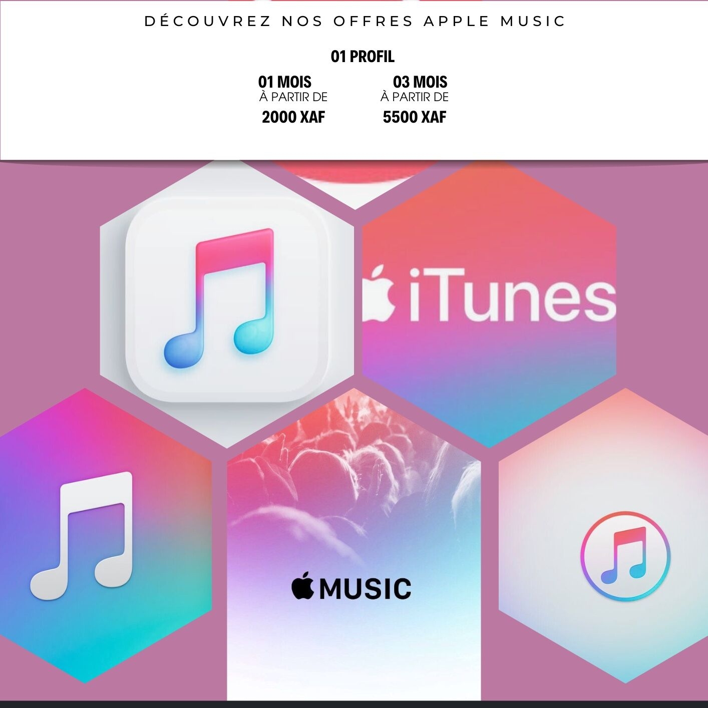 Image du produit : APPLE MUSIC DISPONIBLE 🍎🎸