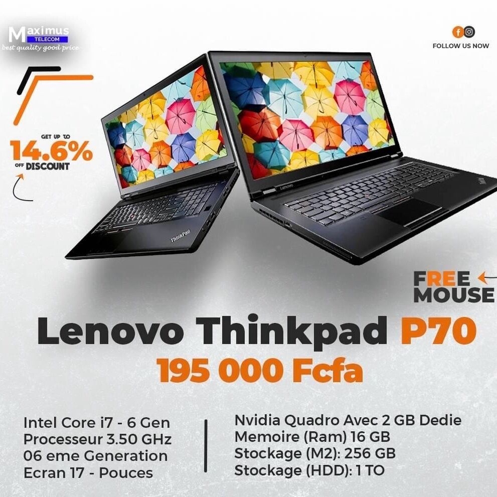 Image du produit : LENOVO Thinkpad P70