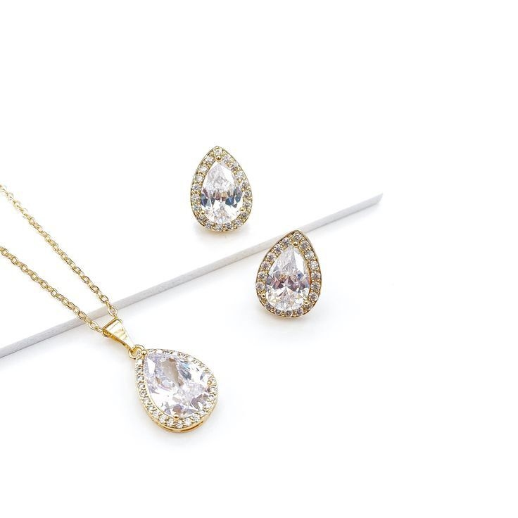 Product image thumbnail: Elegance Zirconium+18k gold