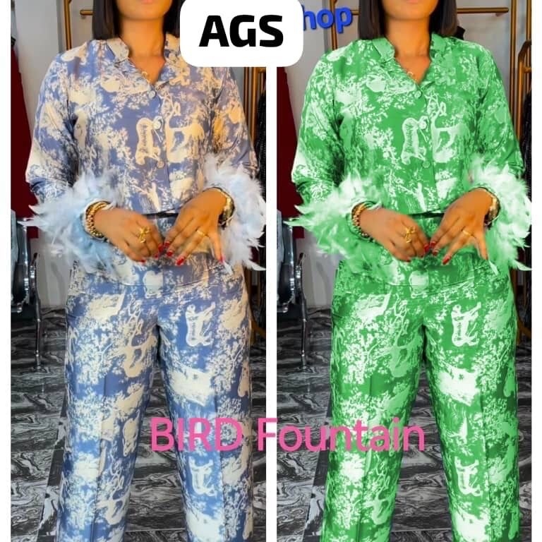 Product image thumbnail: African print two piece