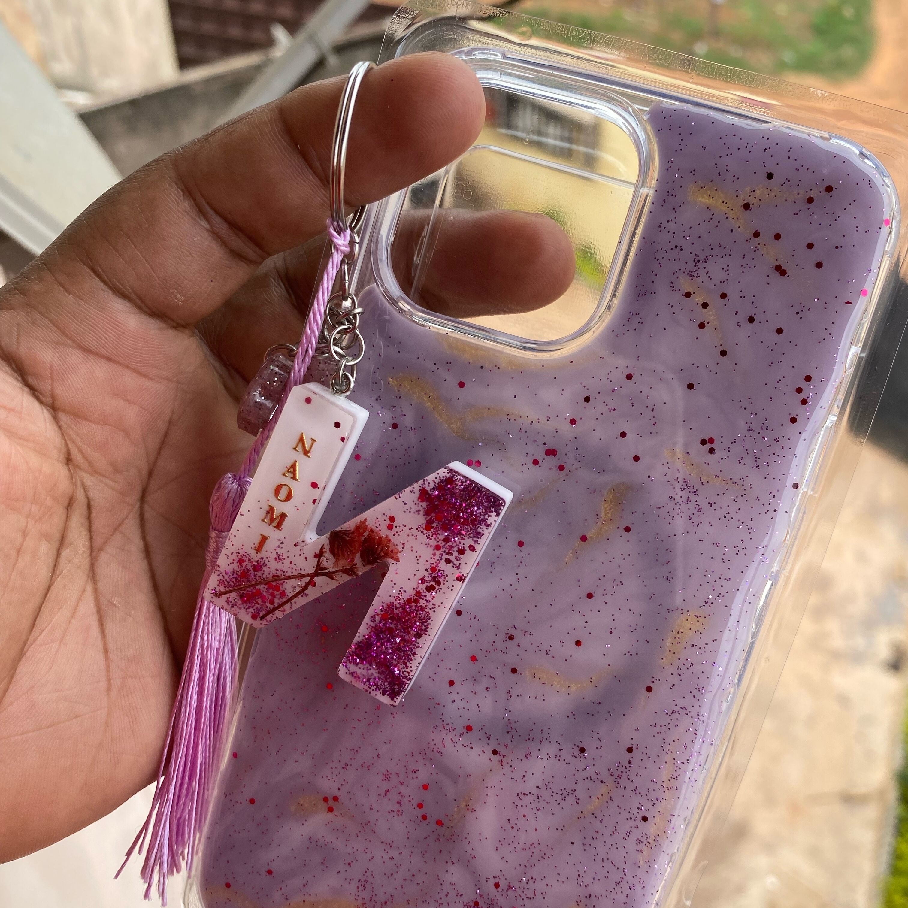 Image du produit : combo pochette & porte clé personnaliser