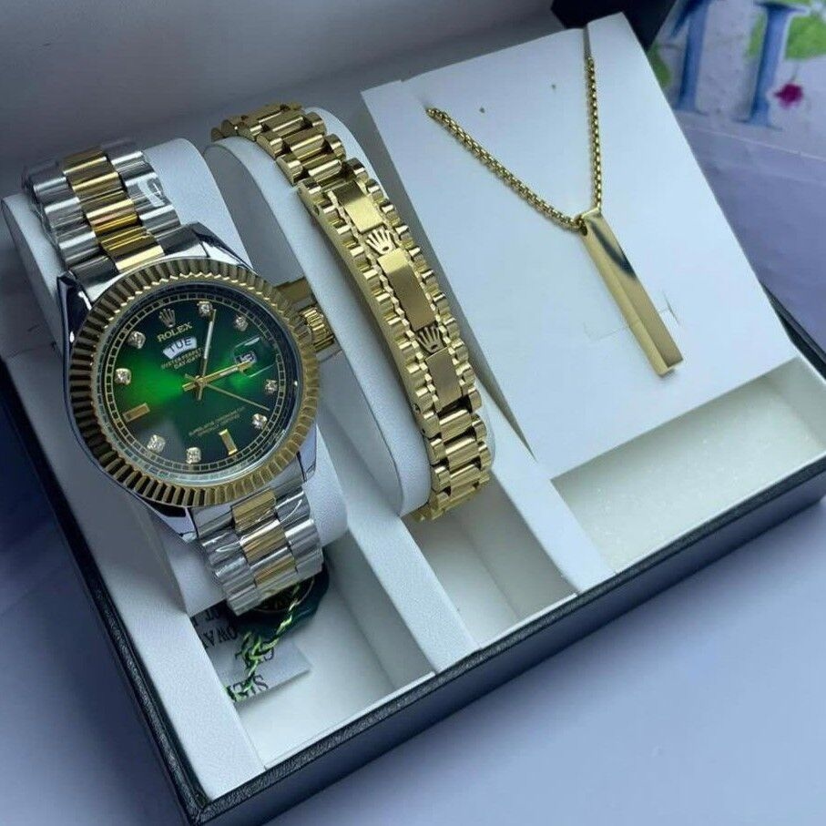 Image du produit : Ensemble montre Gourmette Collier