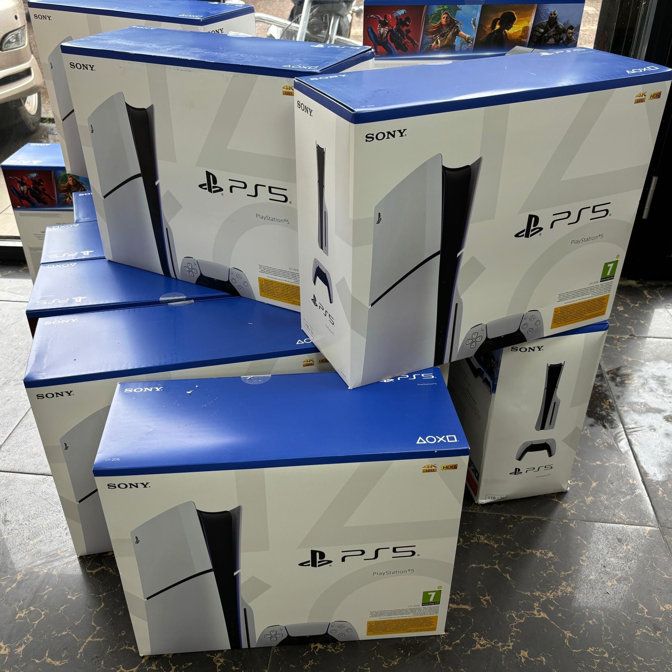 Product image thumbnail: PLAYSTATION PS5 SONY - 1TERA