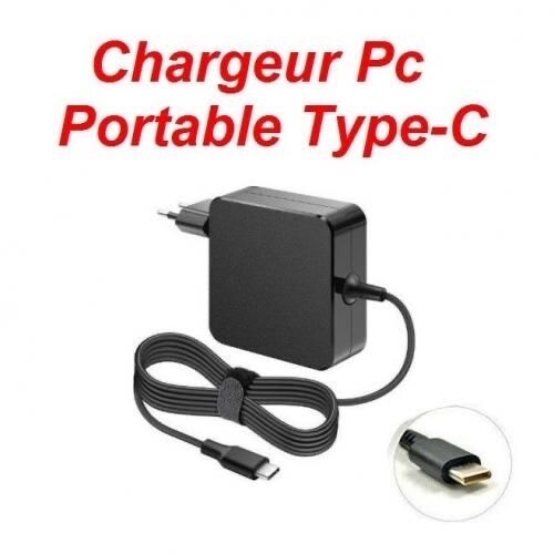 Image du produit : chargeur machine pc laptop type c chargeur