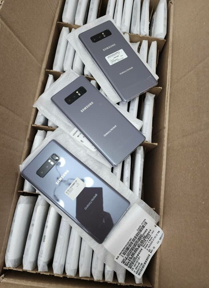 Product image thumbnail: SAMSUNG GALAXY NOTE 8 - 256G