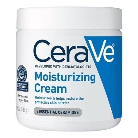 Product image thumbnail: CeraVe moisturizing cream