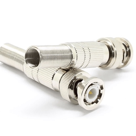 Product image thumbnail: connecteur BNC pour câble coaxial