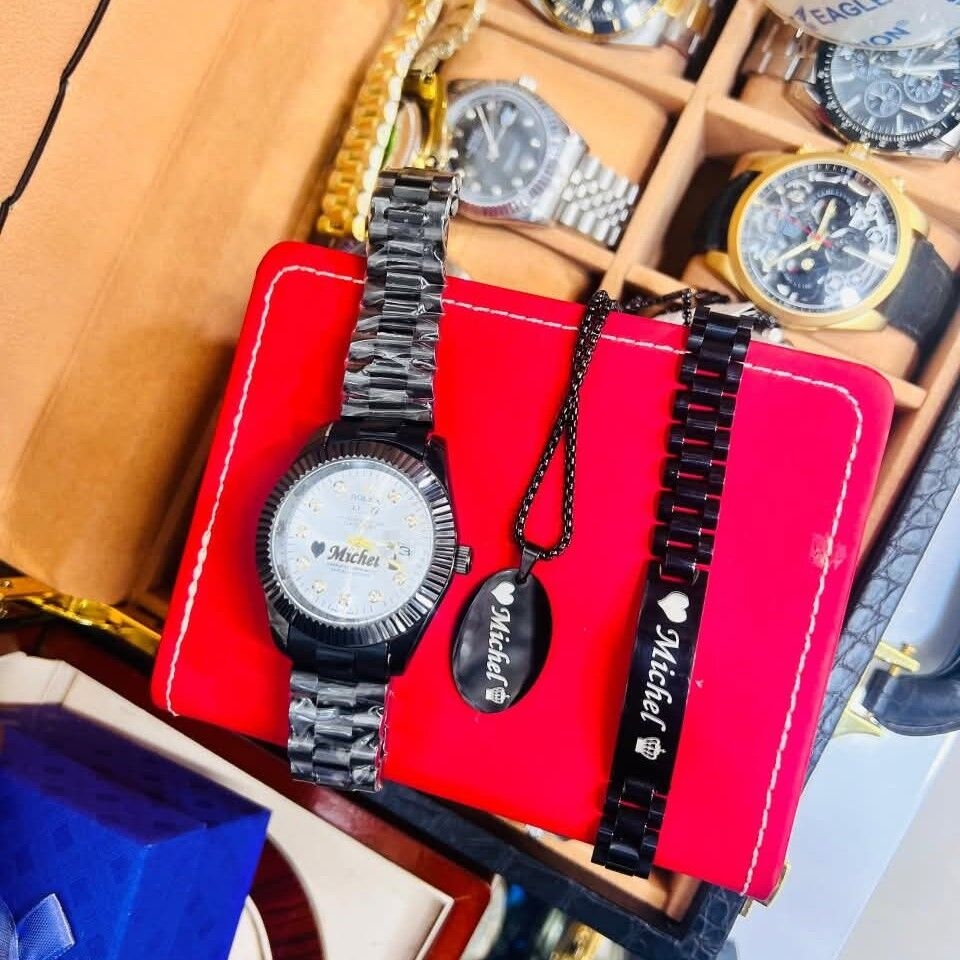 Product image thumbnail: Watch + Bracelet + Personalized Necklace