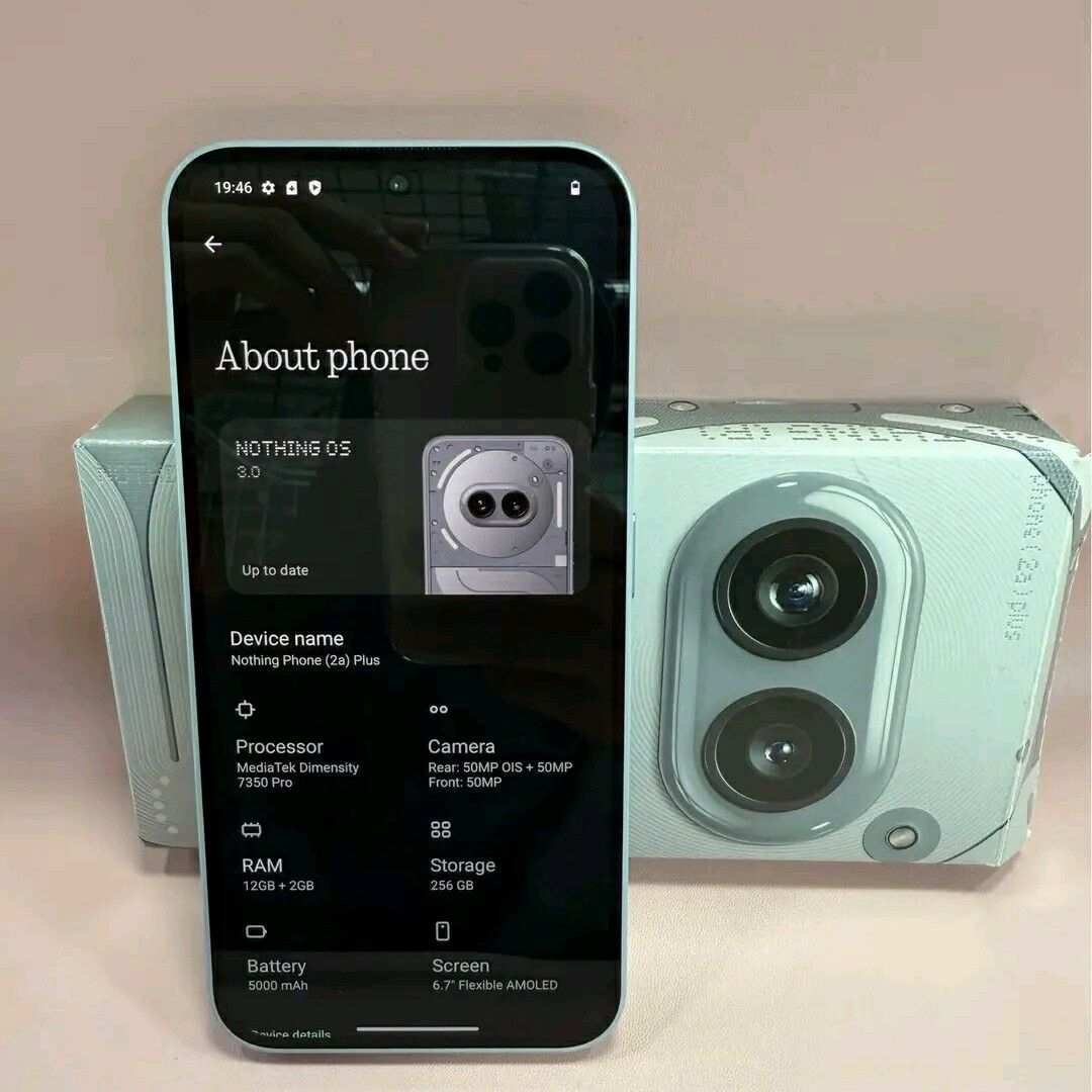 Product image thumbnail: NOTHING PHONE 2A PLUS 256G ROM 12G RAM