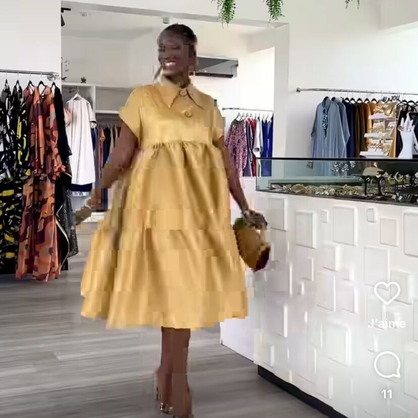 Product image thumbnail: robe chic mikado