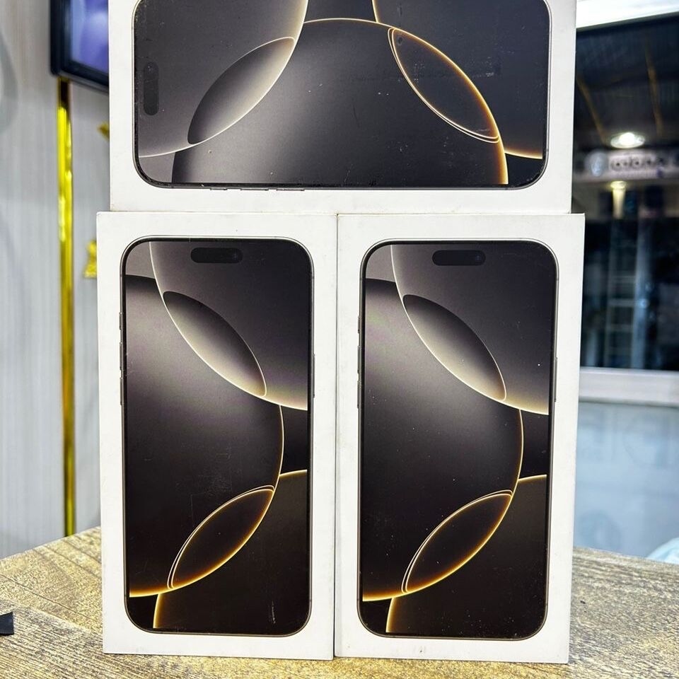 Product image thumbnail: iPhone 16 pro max 256