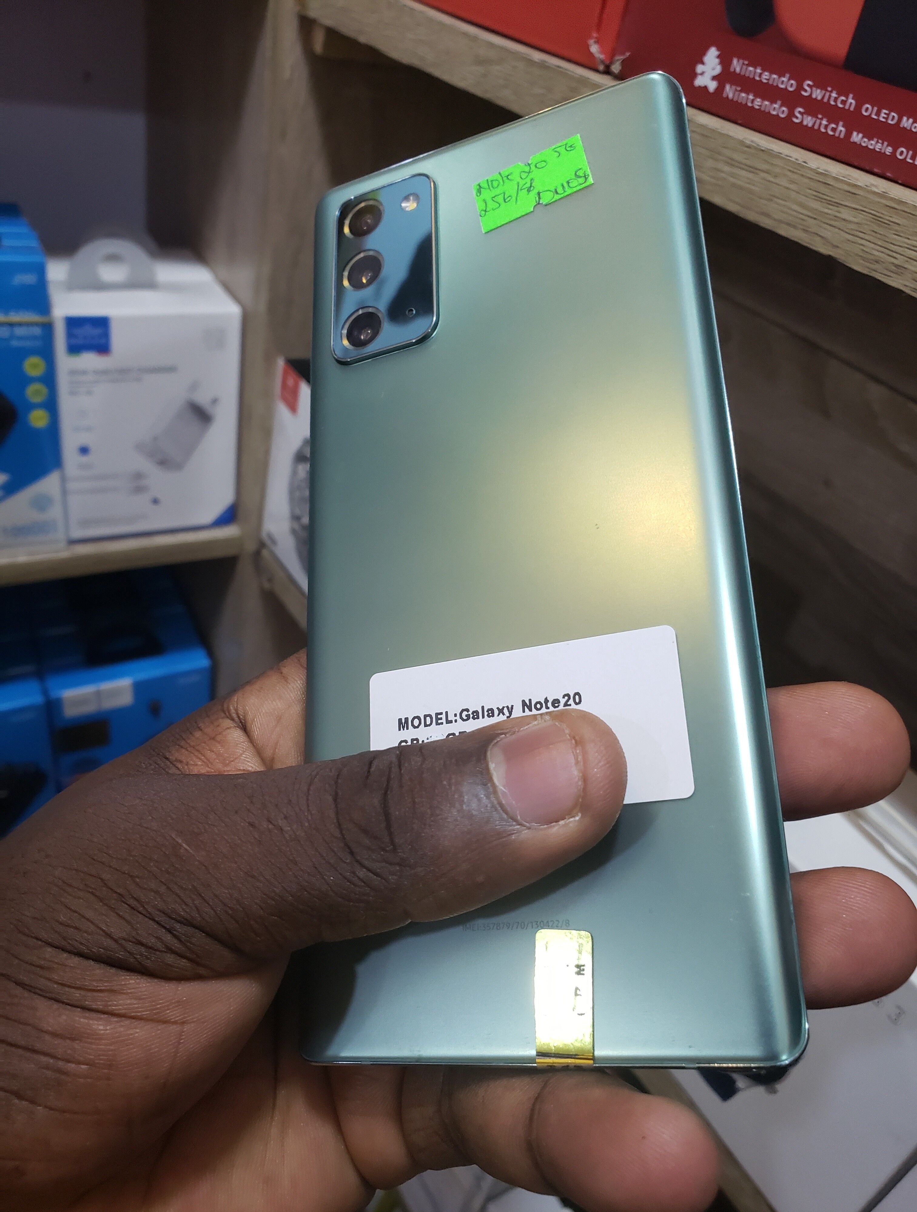 Product image thumbnail: SAMSUNG GALAXY NOTE 20 5G 128G