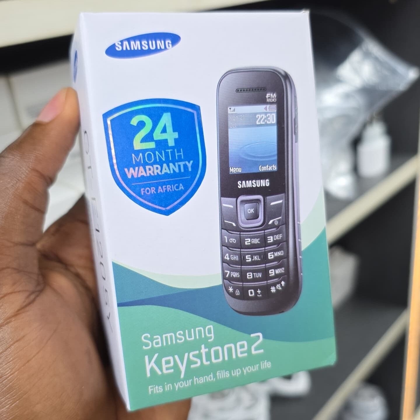 Product image thumbnail: Téléphone samsung keystone2. 1sim