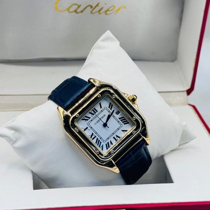 Product image thumbnail: Cartier Santos leather