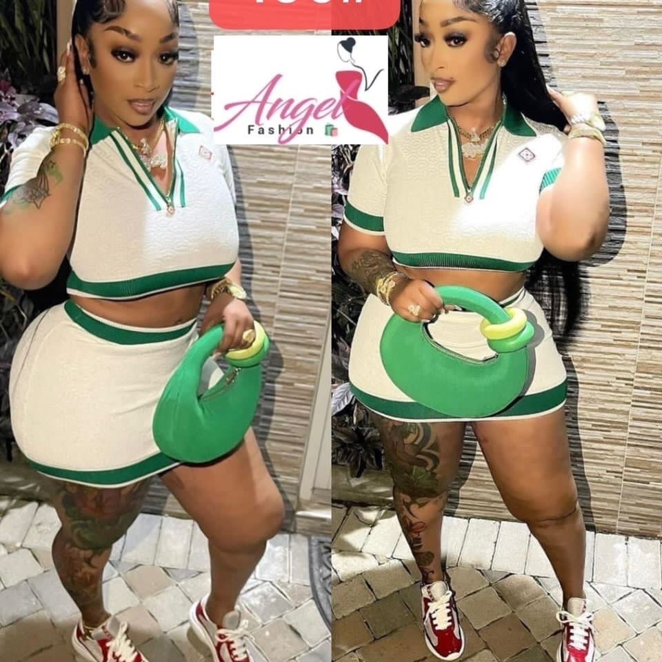 Image du produit : Jupe deux pièces et haut court