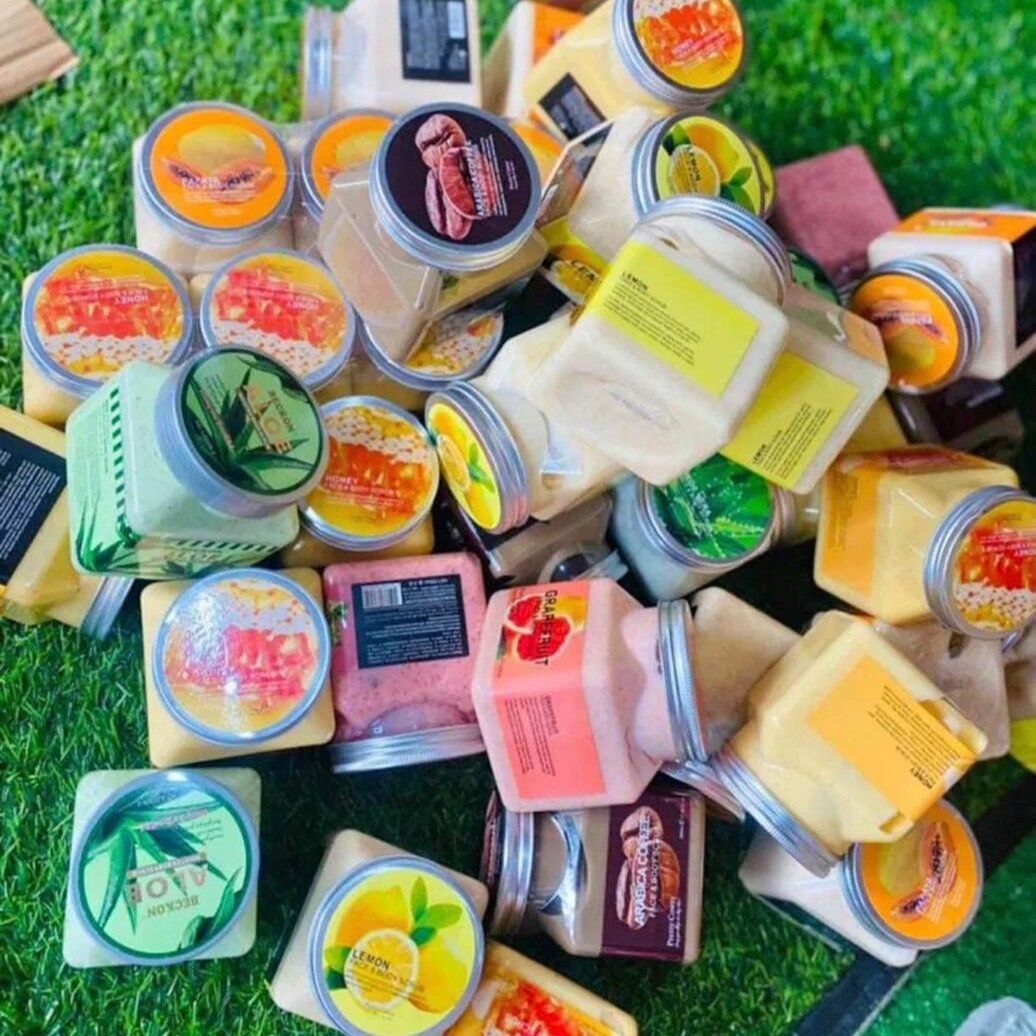 Product image thumbnail: face and body scrub