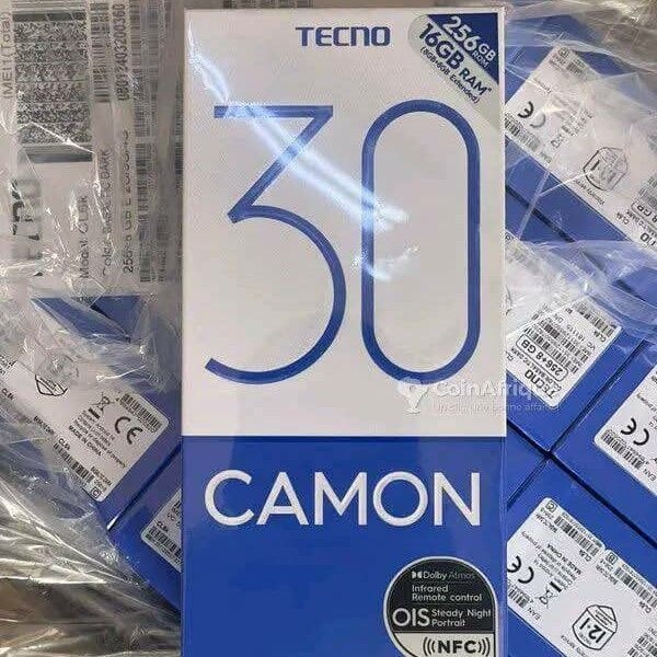 Product image thumbnail: TECNO CAMON 30 - 2SIM - 256G ROM - 8G RAM