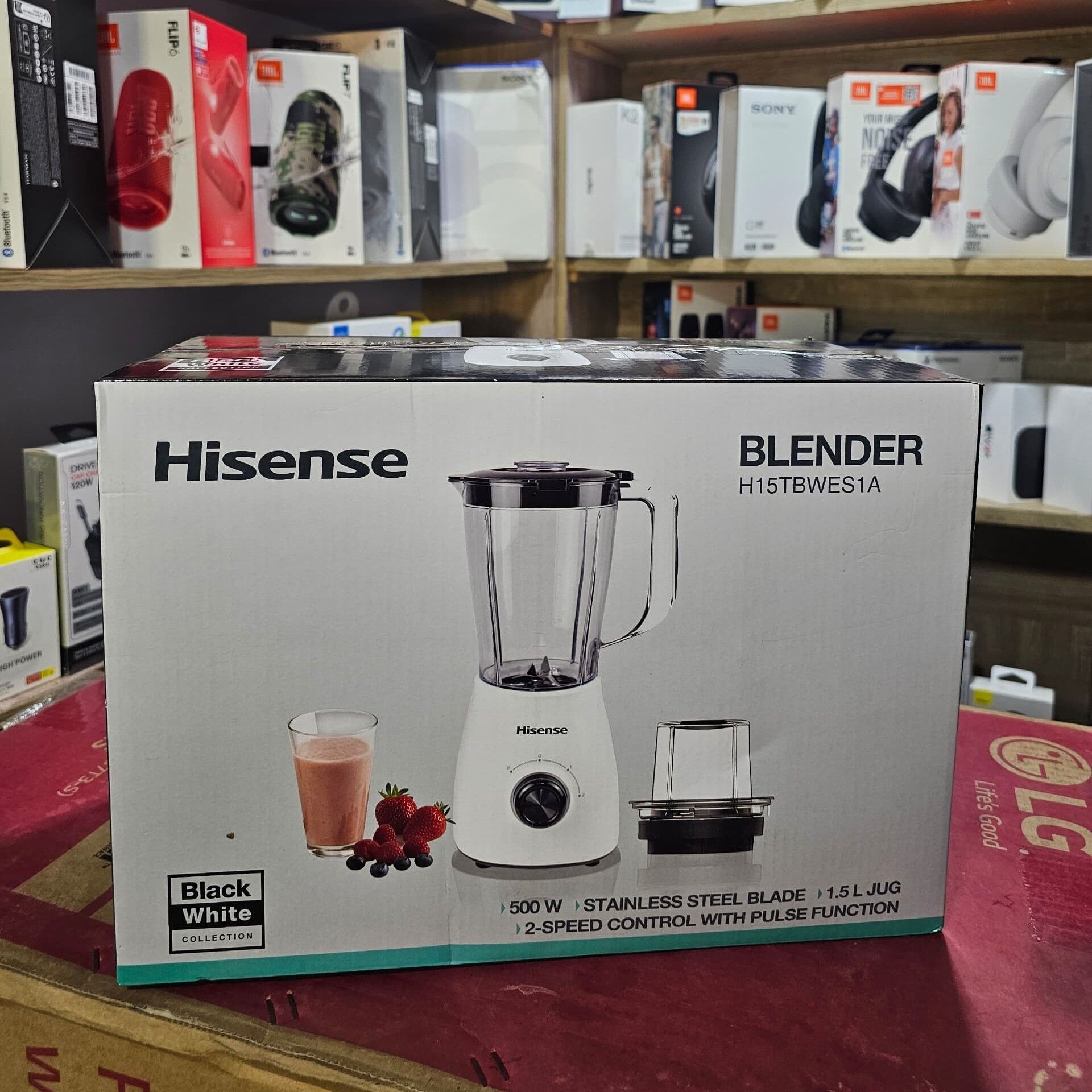 Image du produit : HISENSE BLENDER 500W - MACHINE À ECRASER