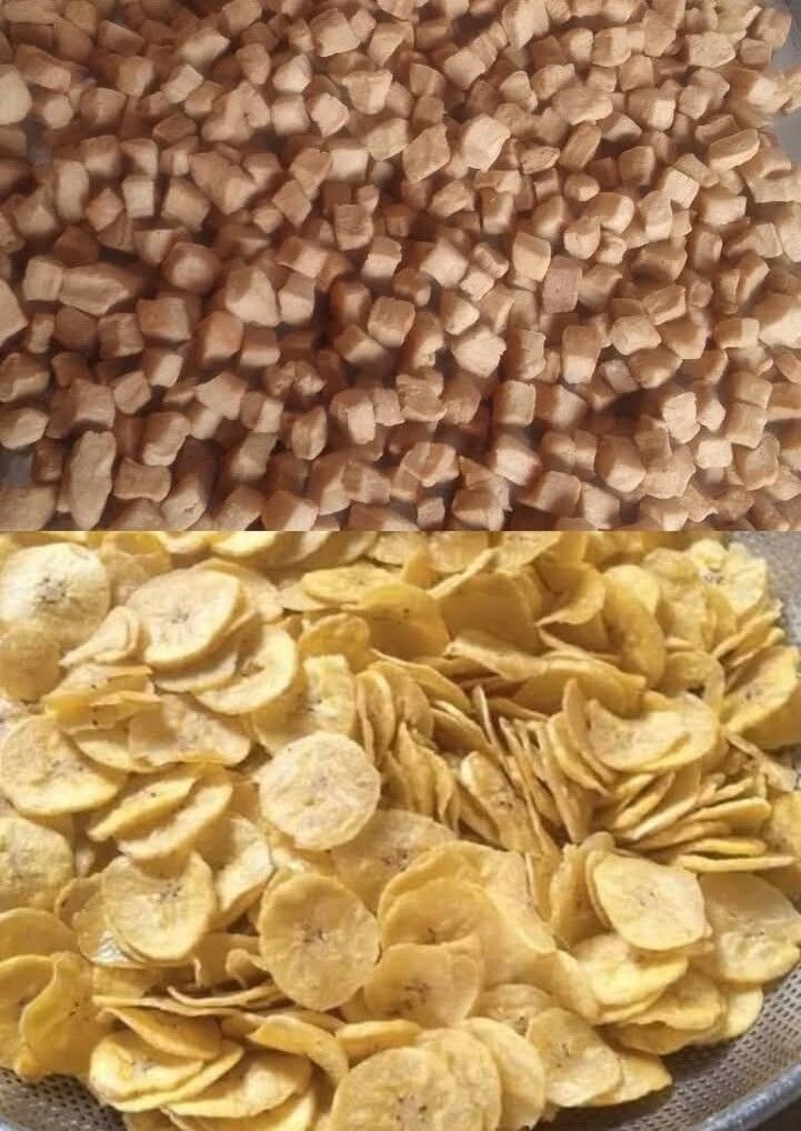 Image du produit : croquettes , chips de plantain, peanut