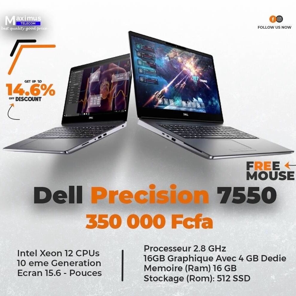 Product image thumbnail: DELL PRECISION 7550
