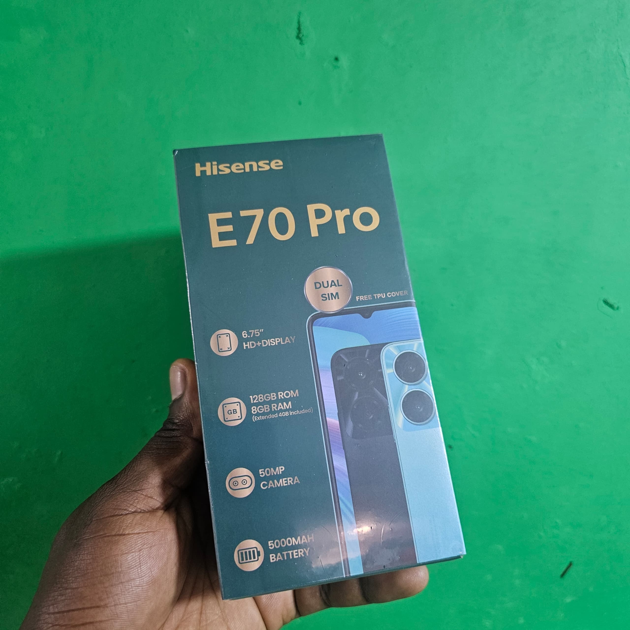 Product image thumbnail: HISENSE E70 PRO 128G HDD 8G RAM