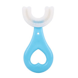 Image du produit Brosse à Dents en Silicone en Forme de U pour Enfants