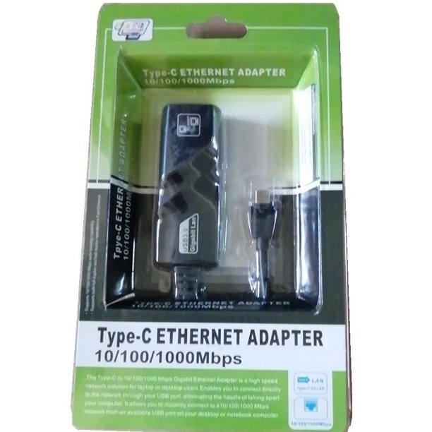 Product image thumbnail: Adaptateur type-c lan