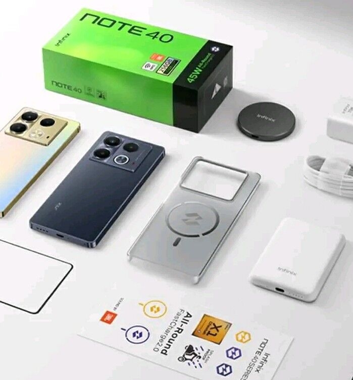 Product image thumbnail: INFINIX NOTE 40 SPRINT 256G