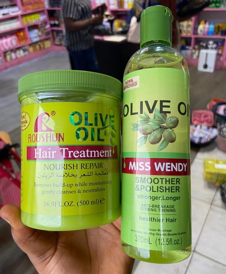 Product image thumbnail: Olive Oil Hair treatment