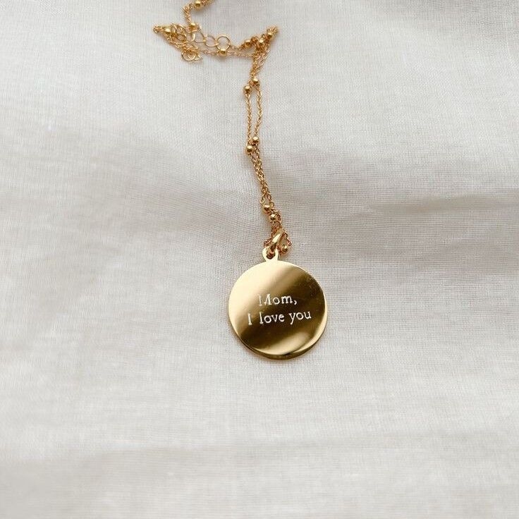 Product image thumbnail: personalized necklace
