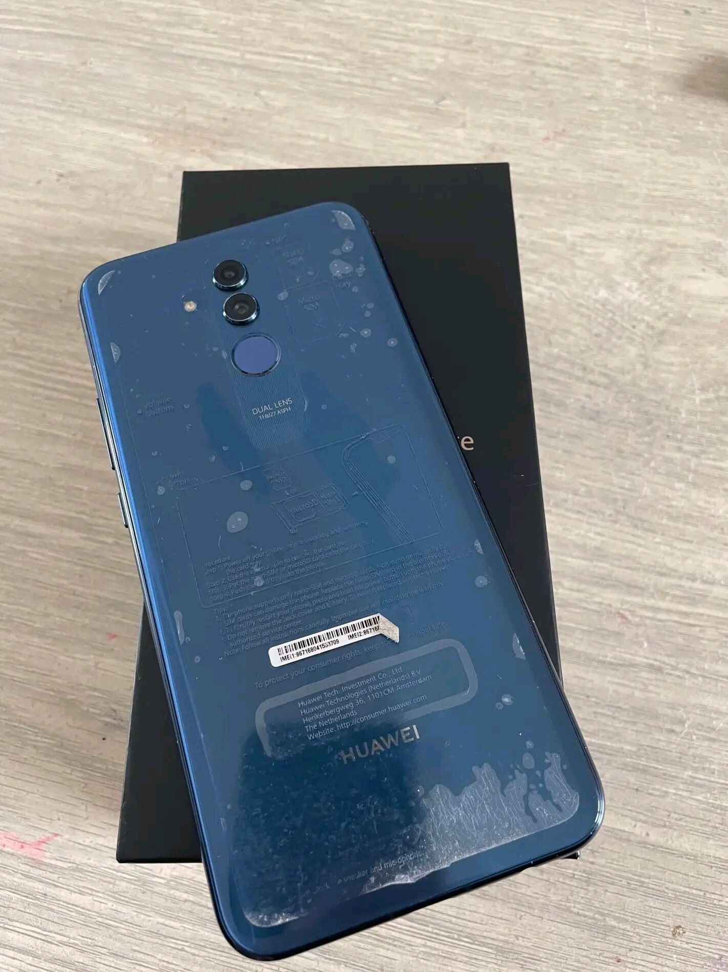 Product image thumbnail: HUAWEI MATE 20 LITE- 128G