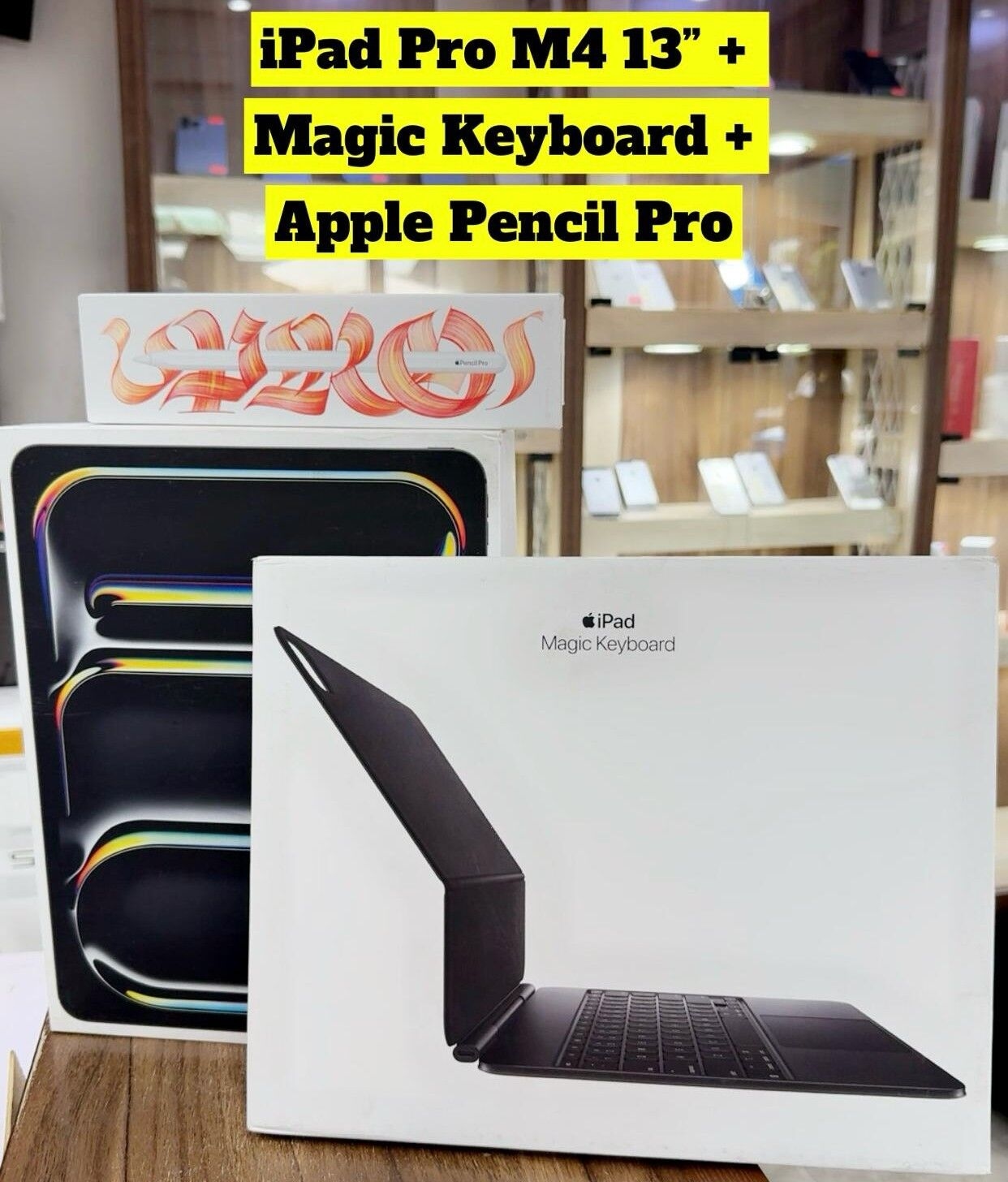 Image du produit : *APPLE COMBO DEAL**IPAD PRO 13” M4 (2024)+l