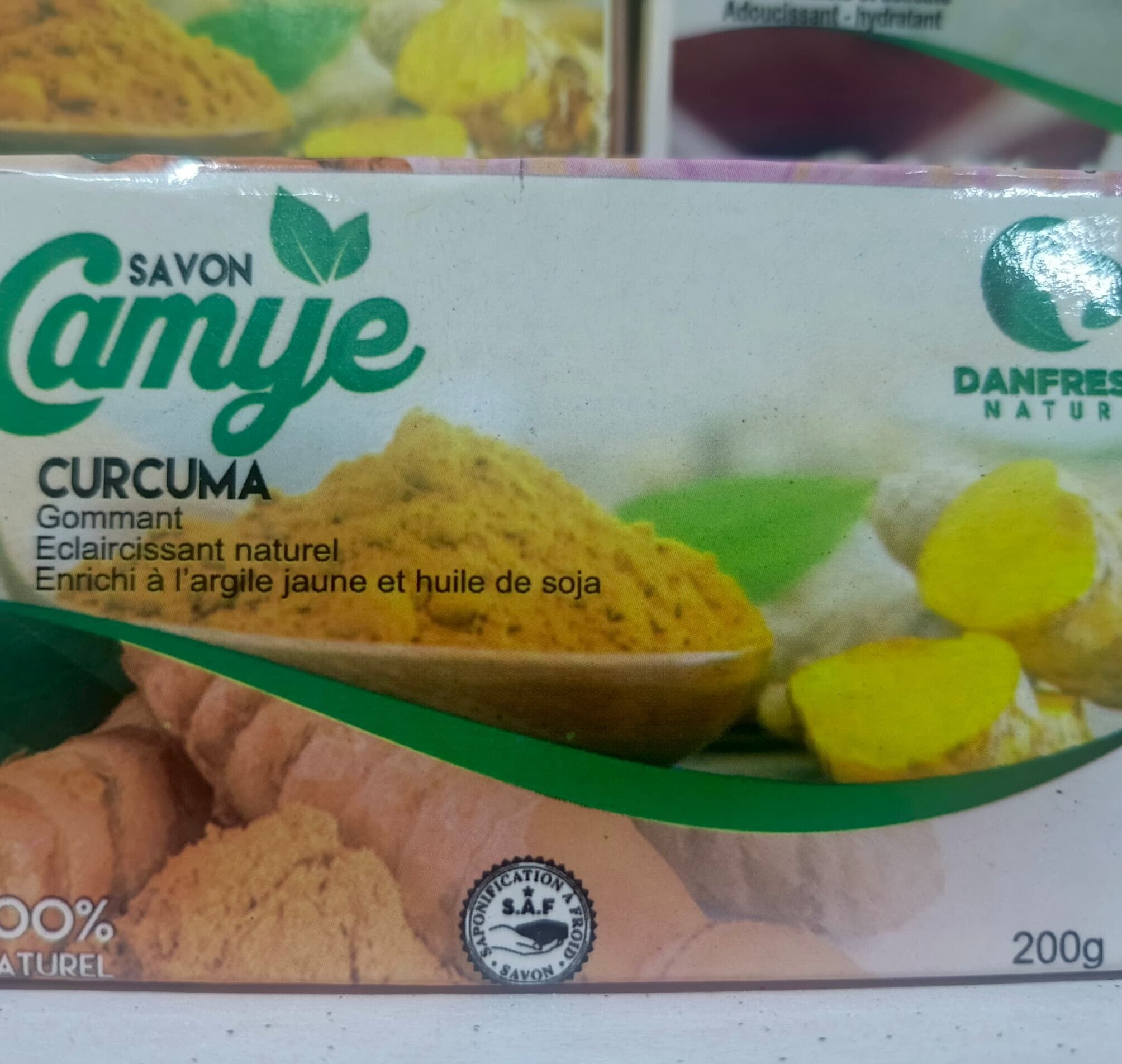 Image du produit : savon au curcuma
