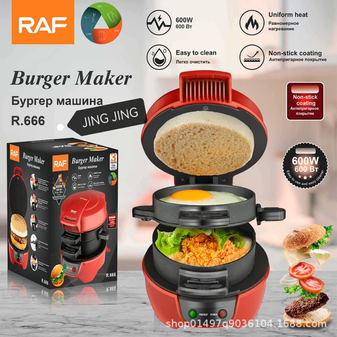 Product image thumbnail: 3 COMPARTMENT BURGER MACHINE