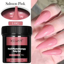 Image du produit XEJIJAYI Poly Gel de Photothérapie Ongulaire - Blanc, 150g