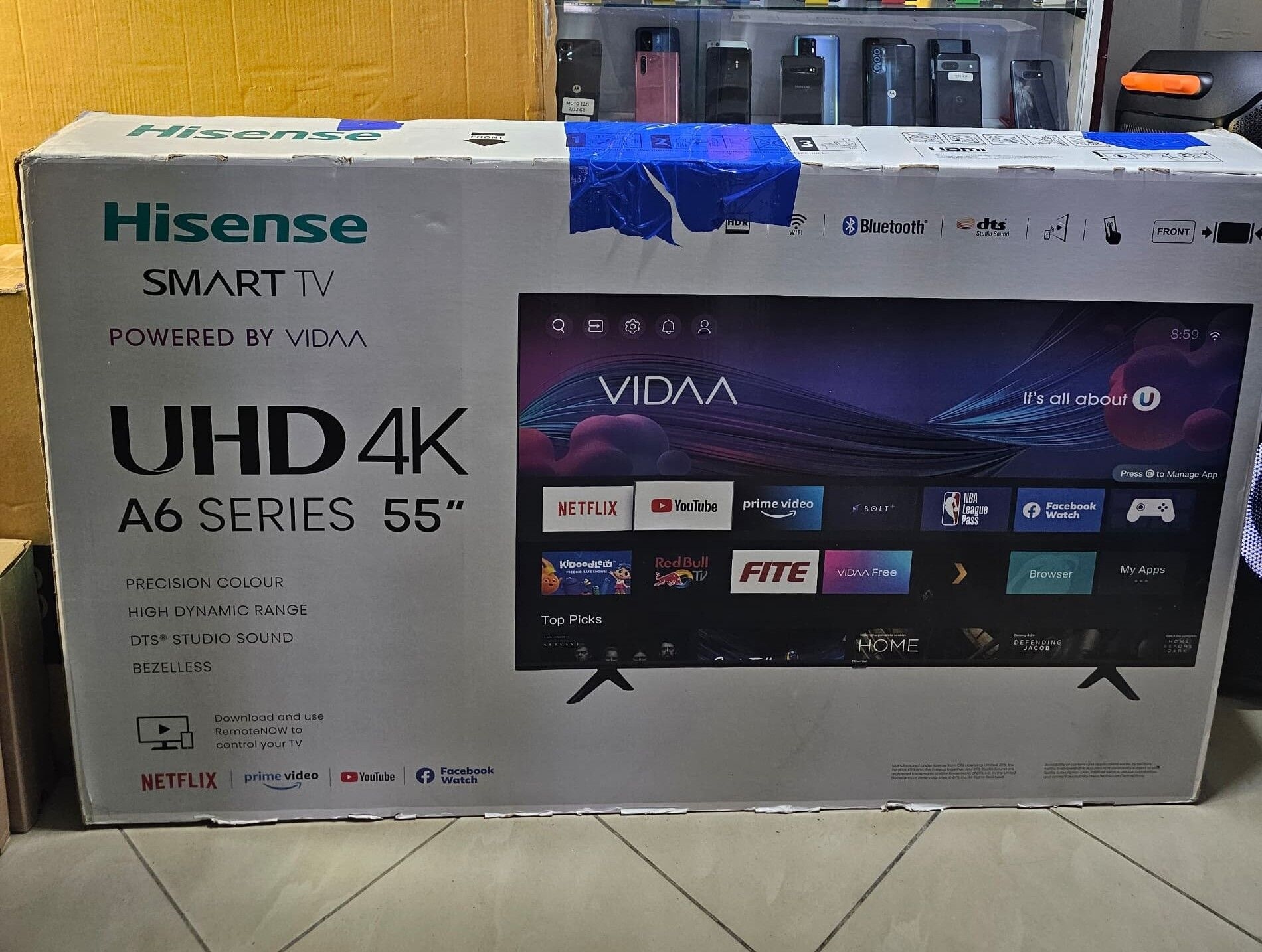 Image du produit : TV HISENSE 55 POUCES