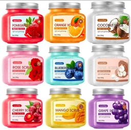 Image du produit SADOER Gommages Exfoliants aux Sels de Bain - Lot Varié (350g chacun)
