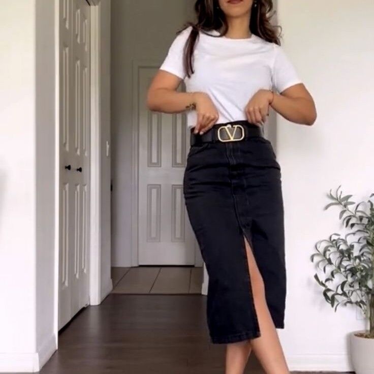 Product image thumbnail: jupe jean en friperie premier choix