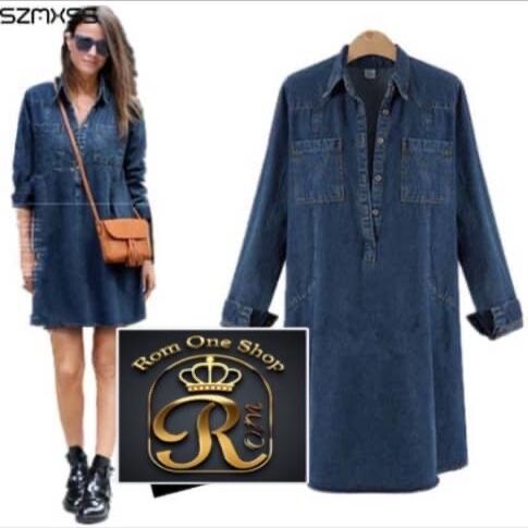 Robe en jean