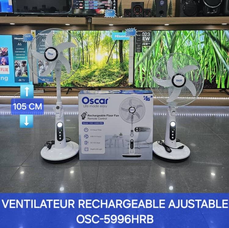 ventilateur rechargeable