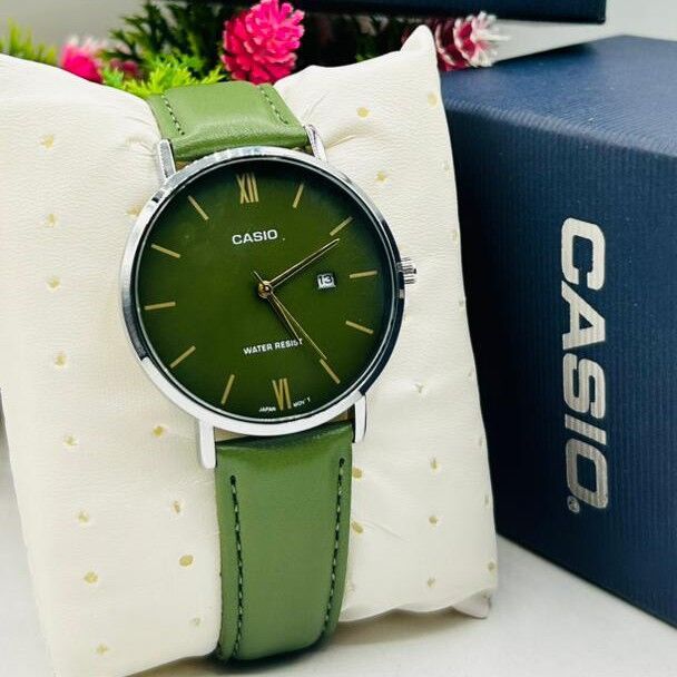 Casio leather hand