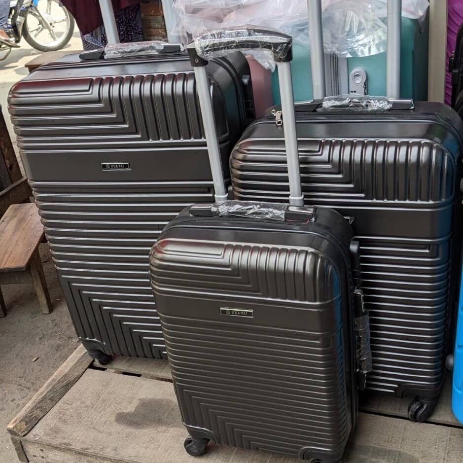 set of suitcases