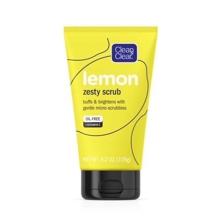 lemon zesty scrub brightener and buffer