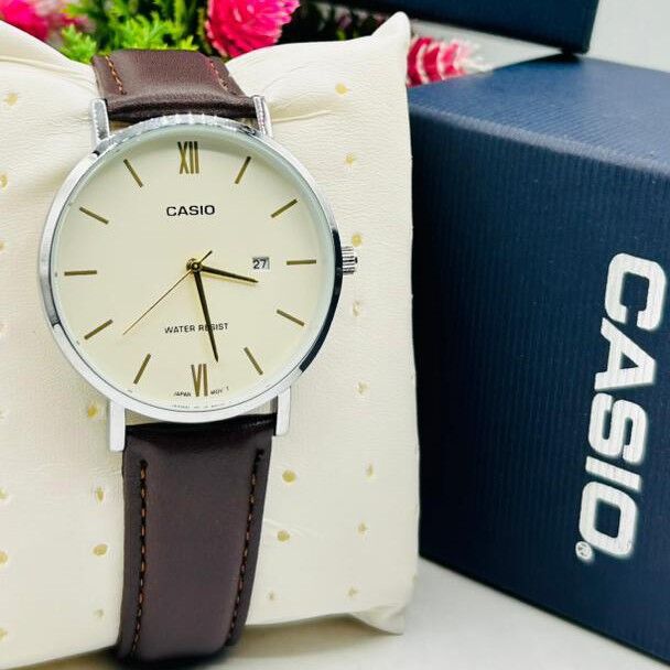 Casio leather hand