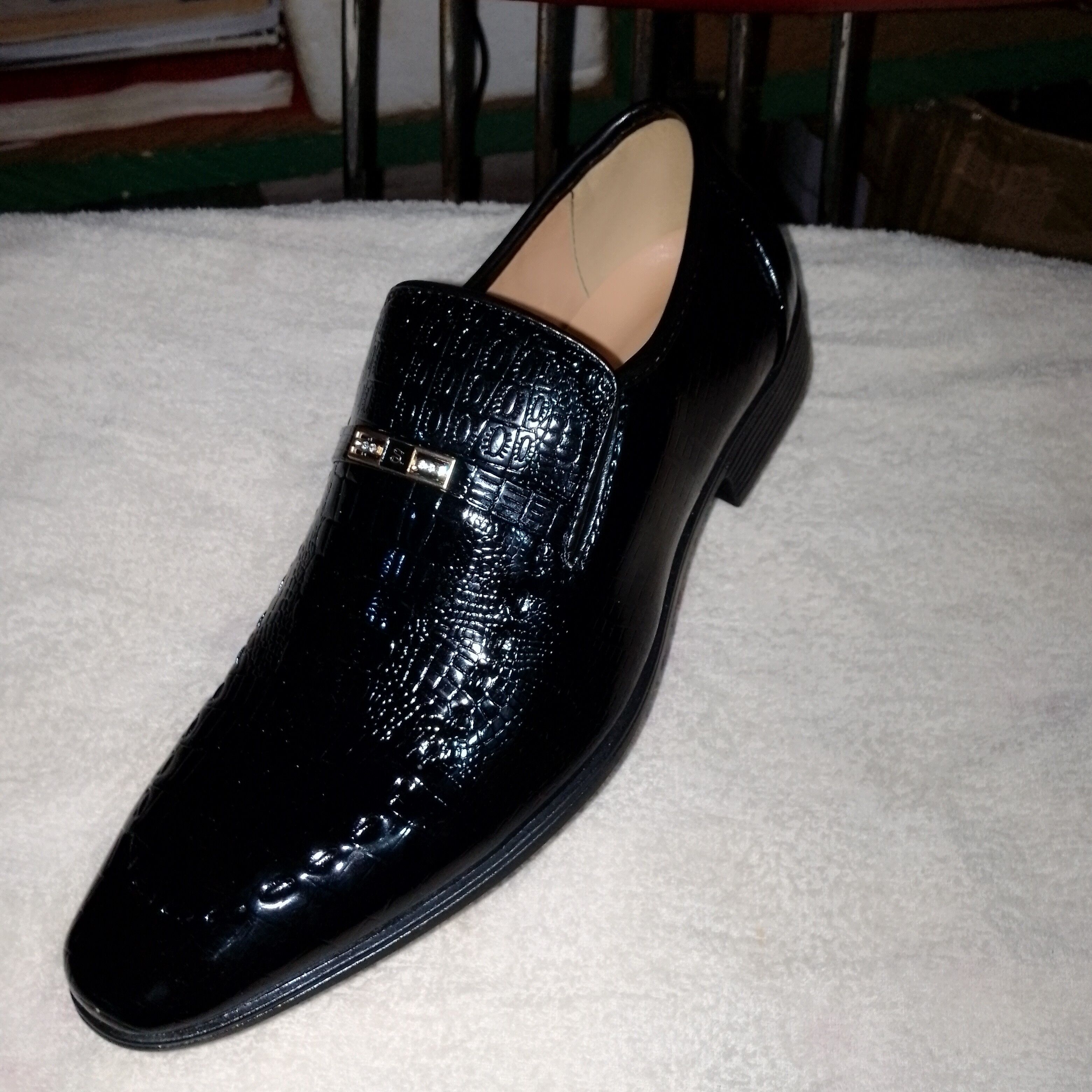 high quality leather crocodile shoes